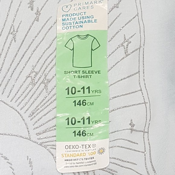 PRIMARK UNICORN/INSPIRATIONAL T-SHIRT LOGO GIRL SIZES 9-111YRS - Picture 3 of 4